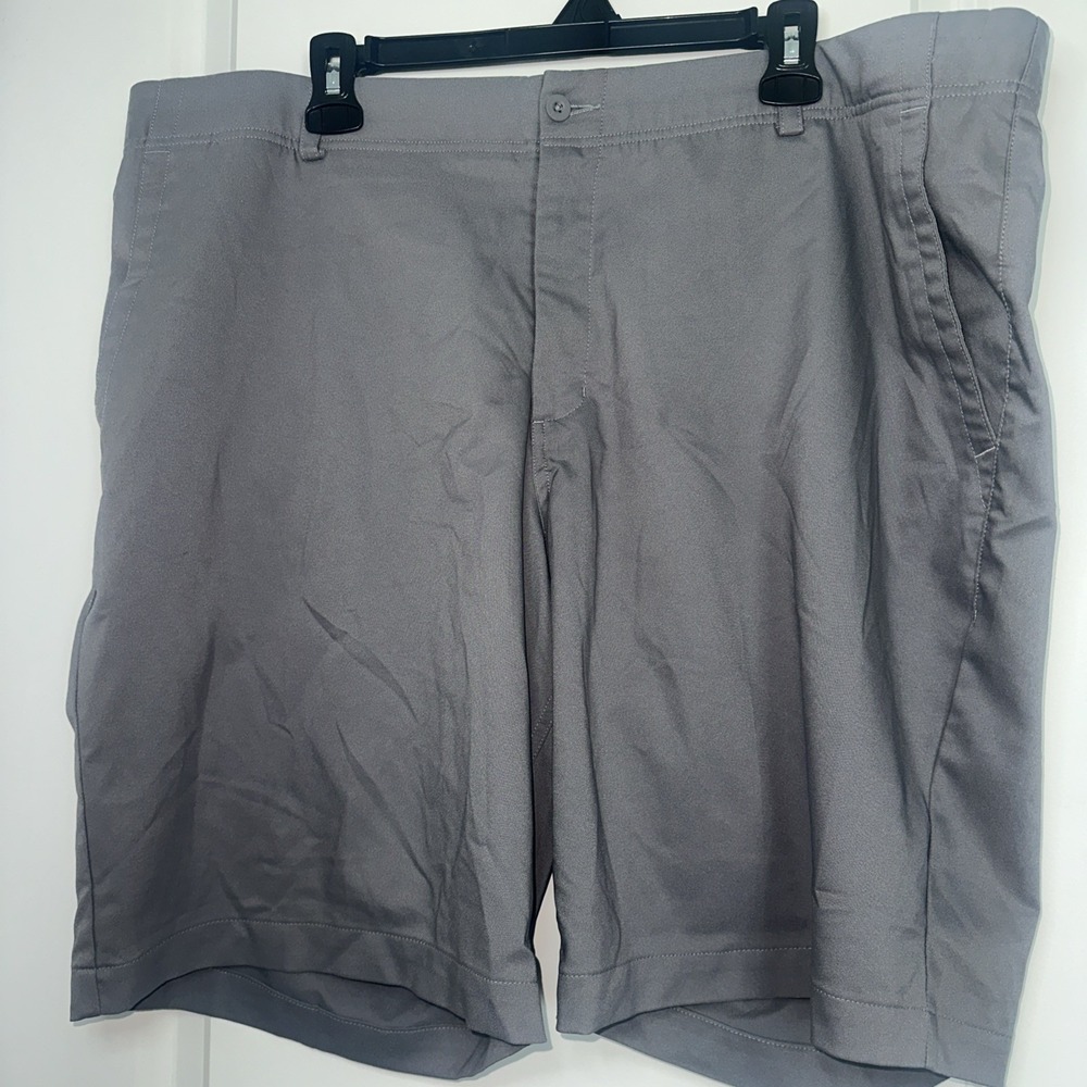 Nike Golf Shorts Standard Dri-Fit Gray Pockets Stretch Men's Size 42